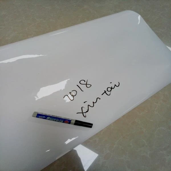 Glossy Whiteboard Sticker For Marker