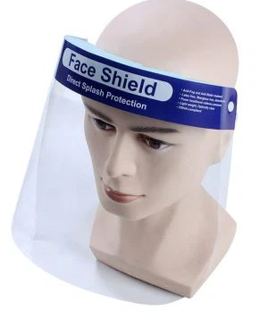 Plastový štít na obličej